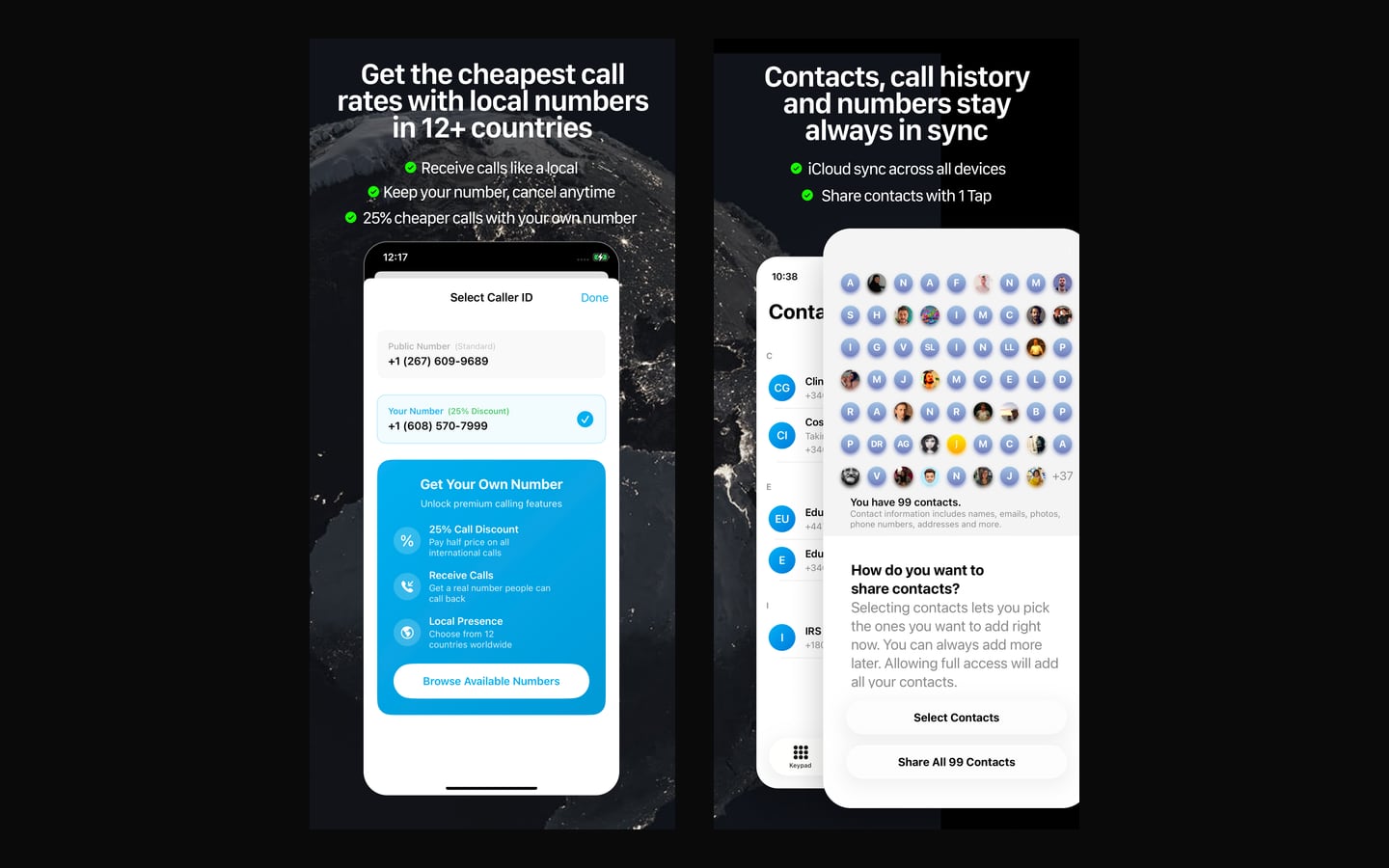 More App Store screens