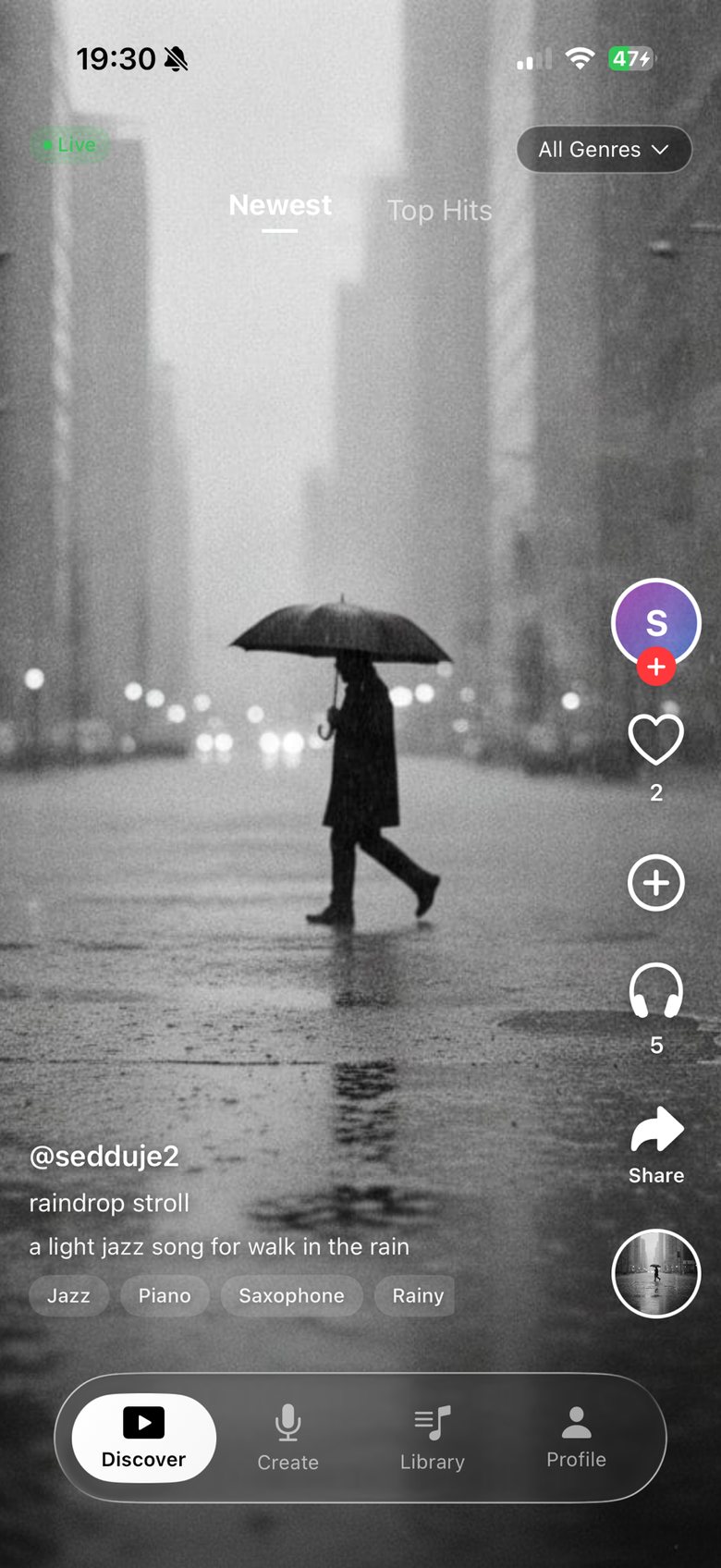 Based Music · AI Song Maker, App Store screenshot 2