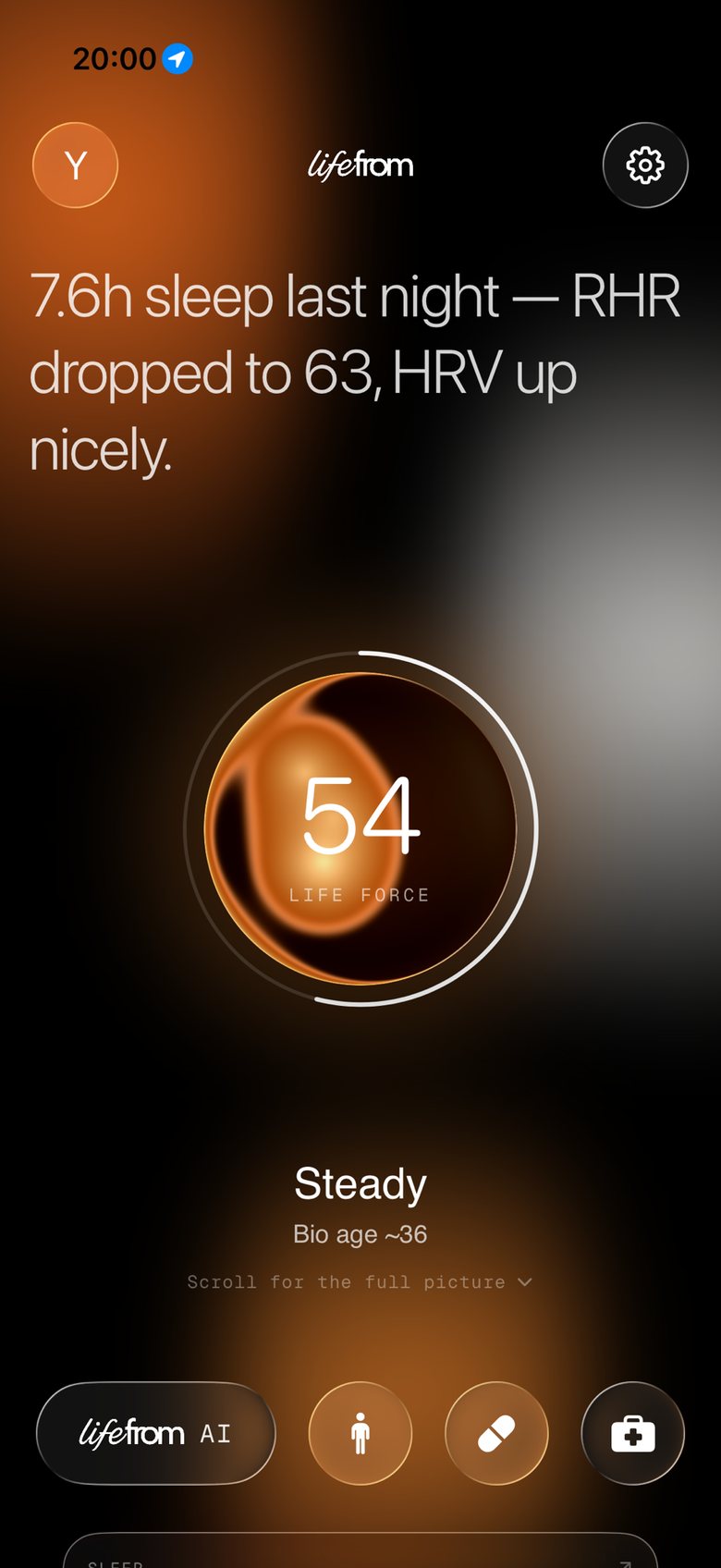LifeFrom, App Store screenshot 1